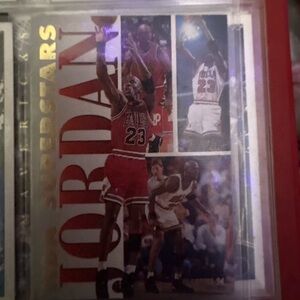 Jordan card n Payton manning 3 cards